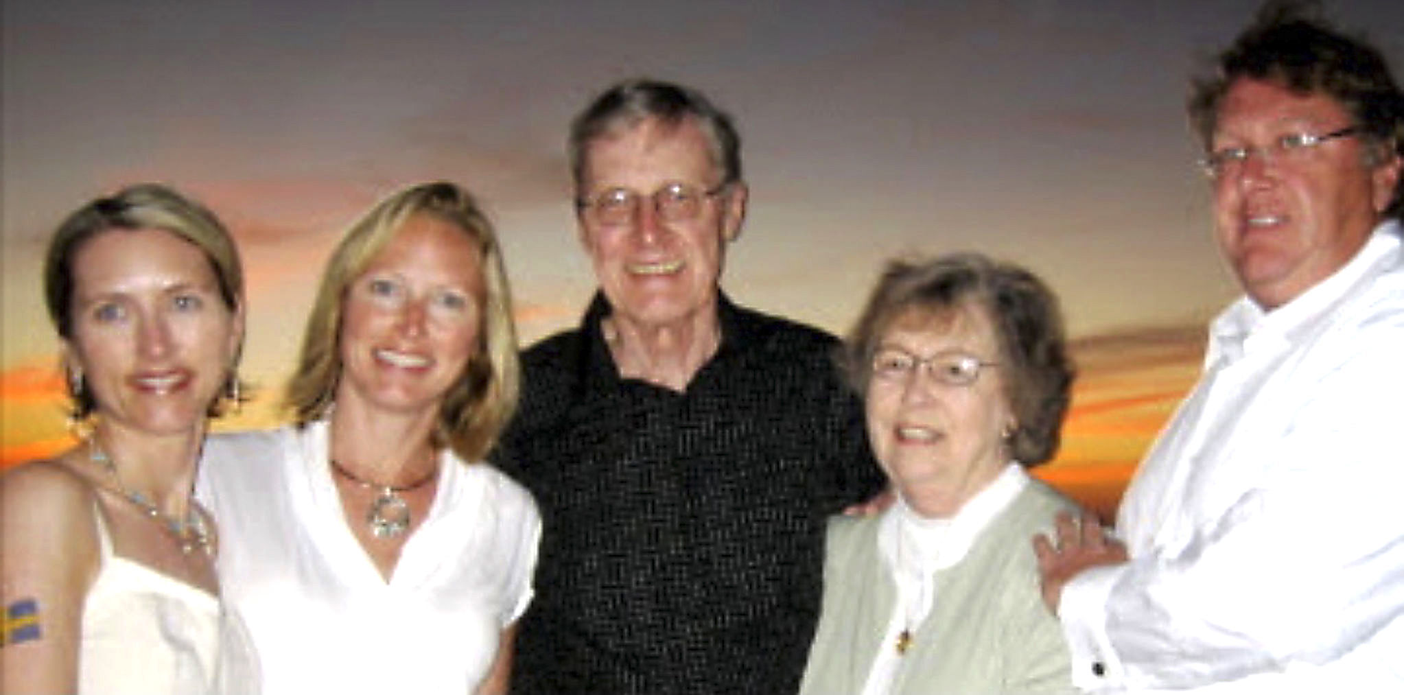 Wahlton family on a cruise